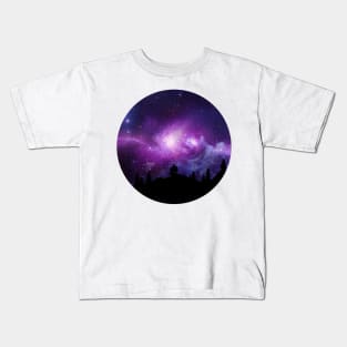 Starry landscape Kids T-Shirt